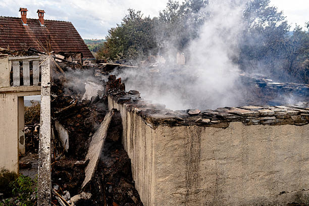 Professional Emergency Fire Cleanup technician working in Mullica Hill, NJ